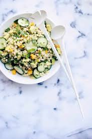 Check spelling or type a new query. Cucumber Mango Avocado Israeli Couscous Salad With Mint Chile Vinaigrette Foodess