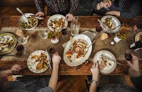 The centerpiece of contemporary thanksgiving in the united states and in canada is thanksgiving dinner, a large meal, generally centered on a large roasted turkey. Thanksgiving Food Wine