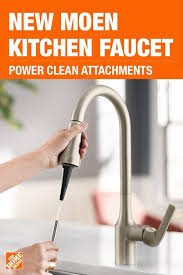 Moen, delta, kohler, blanco, pfister & more! Moen Milton Single Handle Pull Down Sprayer Kitchen Faucet With Reflex And Power Clean Attachments In Spot Resist Stainless 87114srs The Home Depot Kitchen Faucet Moen Kitchen Faucet Cleaning Dishes