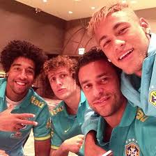 Fred apelidou Neymar de Belo, David Luiz de Valderrama e o estreante Dante de Zé - fred-neymar-dante-david-luiz