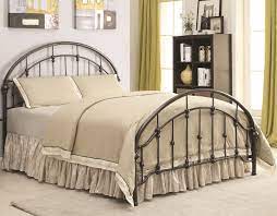 The perfect bed is the centerpiece of your personal bedroom sanctuary. Coaster Iron Beds And Headboards Metal Curved Queen Bed Value City Furniture Panel Beds