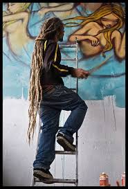 Streetart Dreads Long Dreads Beautiful Dreadlocks