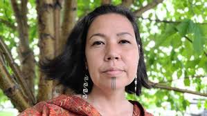 Today is National Tattoo Day. Ayyu Qasssataq, Inupiaq, says her tavluġun,  or chin tattoo, is a reminder of the strength of her culture. It "continues  to help me every day." Read more: