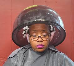 Went straight for my 45th birthday but had to bring back my curls today  Also I pineapple my hair to go to sleep