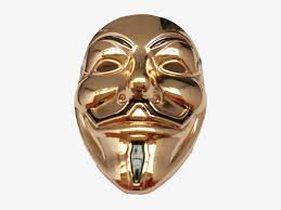 We ship all items out in a strong, sturdy box with speedy shipping service. Guy Fawkes Anonymous Gold Necklace Gold Guy Fawkes Mask Png 402x544 Png Download Pngkit