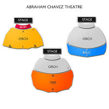Abraham Chavez Theatre 2019 Seating Chart