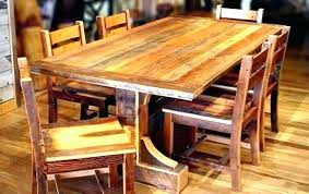 Rustic Dining Room Table And Chairs Fresh Rustic Wood Dining Room Tables Thehhlifestyle Dapur Rustic Meja Makan Kursi Makan