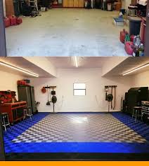 Diy Garage Shop For Pole Barns Garageshop Workshopgarage Workshopideas Garage Floor Tiles Garage Decor Garage Floor