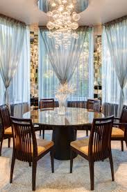Contemporary Lighting And Transitional Dining Room A Beautiful Mix Of Style Contemporary Transitional Mix Lighting House Design Luxury Dining Room Home
