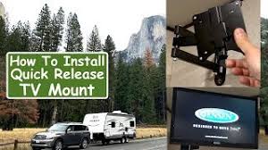 Bedroom tv stand bedroom setup tv in bedroom room decor bedroom armoires murales tv tv wall cabinets loft bed plans modern tv wall dressing room closet. How To Install Bedroom Tv In Your Travel Trailer Tv Mount Install With Quick Release Attach Vesa Youtube