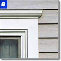 Rosenello S Windows Siding Roofing Siding Window Trim Exterior Outdoor Window Trim Vinyl Siding Window Trim