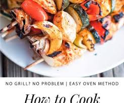 The kabobs you had planned don't need to go to waste! How To Cook Kabobs In The Oven Laura Fuentes
