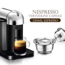 Nespresso coffee machine vertuo pods reusable grocery tote. Buy Stainless Steel Coffee Capsules Vertuoline Gca1 Pods Filters Cup 70ml 230ml At Affordable Prices Free Shipping Real Reviews With Photos Joom
