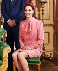 Kate middleton looks striking in a red dress for her mother's birthday. That Kate Middleton Christening Look Her Style Has Hit A New High