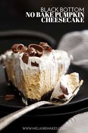 Maybe you would like to learn more about one of these? Black Bottom No Bake Pumpkin Cheesecake Melanie Makes