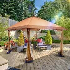 Maybe you would like to learn more about one of these? Amazon Com Suntime Outdoor Pop Up Gazebo Canopy With Mosquito Netting And Solar Led Light For Parties And Outdoor Activities Garden Outdoor