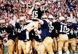 During a team meeting this week, the junior defensive end learned in front of teammates that he was the new recipient of a football scholarship after head coach david cutcliffe received a phone call from doyle's parents. Daniel Rudy Ruettiger Notre Dame S Famous Walk On The True Story Football Movies Notre Dame Notre Dame Fighting Irish Football