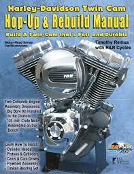 Harley Davidson Twin Cam Hop Up Rebuild Manual Motor Head Cycles R R Remus Timothy 9781929133697 Amazon Com Books