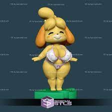 Isabelle NSFW STL Files Animal Crossing 3D Model | SpecialSTL