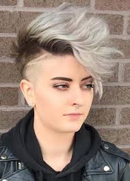 Edgy Undercut For Thick Hair Undercut Hairstyles Pixie Hairstyles Short Pixie Haircuts