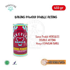 / hercules double acting baking powder 450 gr. Hercules Double Acting Baking Powder 450 Gr Kode 702 Shopee Indonesia