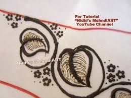 Touch device users can explore by touch or with swipe gestures. Simple And Easy Leaf Branch Strip Henna Tattoo Mehndi Designs For Hands Tutorial 2017