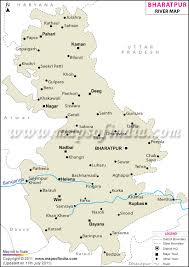 Rana pratap sāgar on the world map. Bharatpur River Map River Map Of Bharatpur