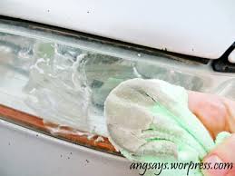 5 Minutes To Clean Headlights How To Clean Headlights Cleaning Hacks Diy Cleaning Products