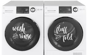 You'll soon be breathing in that wonderful clean laundry scent in your new maplewood, mn apartment with washer and dryer. Laundry Wash And Dryer Decal 10 X10 Vinyl Washing Machine Decals For Laundry Room Wash And Rinse Fluff And Fold Walmart Com Walmart Com