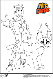 Wild kratts coloring pages best coloring pages for kids. Free Wild Kratts Coloring Pages