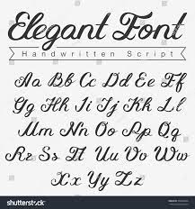 Elegant alphabet letters font and number. Elegant Handwritten Script Font Design Vector Calligraphy Lettering Typeface Letters Upperc Lettering Alphabet Fonts Cursive Fonts Alphabet Lettering Alphabet