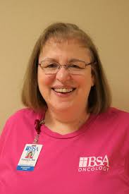 Last week, BSA recognized eighty employees for their 20-plus years of  service. Carolyn Veteto, RN in the BSA Oncology Department, is one of those  honorees. Carolyn answered these questions to celebrate her
