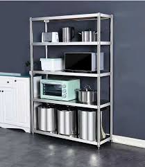 What kind of shelving do you need for a commercial kitchen? China Stainless Steel Household Shelves Storage Rack Hotel Kitchen Storage Rack Shelf China Commercial Kitchen Stainless Steel Rack And Kitchen Steel Rack Price