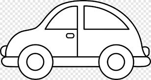 Dan menggunakan crayon atau pensil warna sebagai alat arsir warnanya. Car Black And White Cute Car S Compact Car Angle Png Pngegg