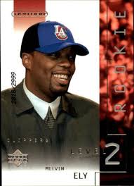 2002-03 Upper Deck Hardcourt Clippers Basketball Card #120 Melvin Ely  Rookie