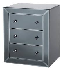 Order online today for fast home delivery. Casa Padrino Luxury Mirror Glass Bedside Table With 3 Drawers Black 57 X 46 X H 68 5 Cm Luxury Furniture