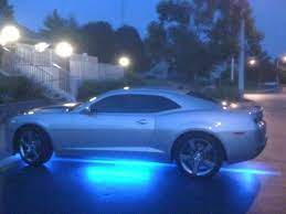 Chevy Camaro With Underglow Camaro Car Camaro Pretty Cars