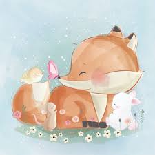 Pin De Iulia Em Rav Och Varg Raposas Desenho Ilustracoes Estampas De Bebe