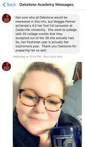 Oakstone Academy Alumni