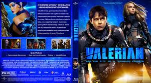 Valerian And The City Of A Thousand Planets Blu Ray Custom Cover Best Movie Posters Dvd Covers Good Movies