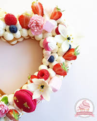 Number Cake En Coeur Vanille Fruits Rouges Maman Fait Un Gateau Taart