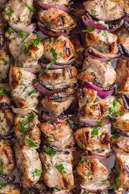 A Simple Excellent Recipe For Grilled Pork Tenderloin Kebabs Learn Our Tips And Trick Grilled Pork Tenderloin Recipes Pork Tenderloin Tips Recipe Pork Kabobs