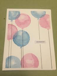 Made with a choice of paper and colors combined to make it look beautiful …. Birthday Card I Made For My Mom Simple Look But Took A Surprisingly Long Time To Make Watercolor