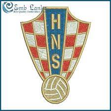 Find & download free graphic resources for badge football. Croatia National Football Team Logo Embroidery Design Emblanka