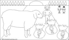 Baa baa black sheep coloring pages. Baa Baa Black Sheep Coloring Page Novocom Top