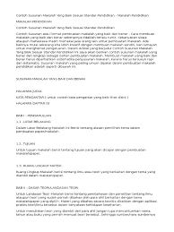 Contoh tujuan pembahasan dalam makalah. Contoh Makalah 123
