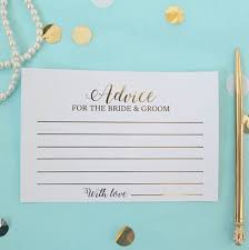 Wedding bridal shower dusty blue gray watercolor advice card. Bridal Shower Advice Cards And What To Write In Them Bridal Shower 101