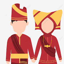 Baju adat sumatera barat kartun pengantin minang png. Gambar Pasangan Pengantin Sumatera Barat Tanpa Wajah Dalam Pakaian Adat Pernikahan Pasangan Sumatera Barat Png Transparan Clipart Dan File Psd Untuk Unduh Gratis