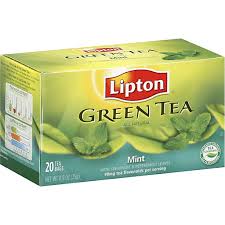 But do you know the caffeine conten. Lipton Green Tea Mint Tea Bags Pantry Houchen S My Iga