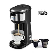 4.7 out of 5 stars. Single Serve Coffee Maker Hamswan K Cup Coffee Maker Ground Coffee And Coffee Capsules 2 Single Serve Coffee Makers K Cup Coffee Maker Single Cup Coffee Maker